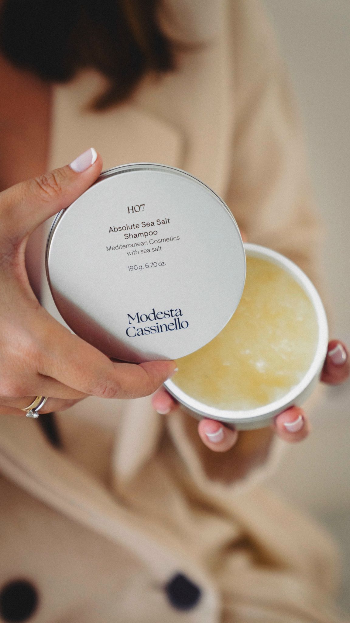 Modesta Cassinello H07 Champú con Sal Marina 190 g