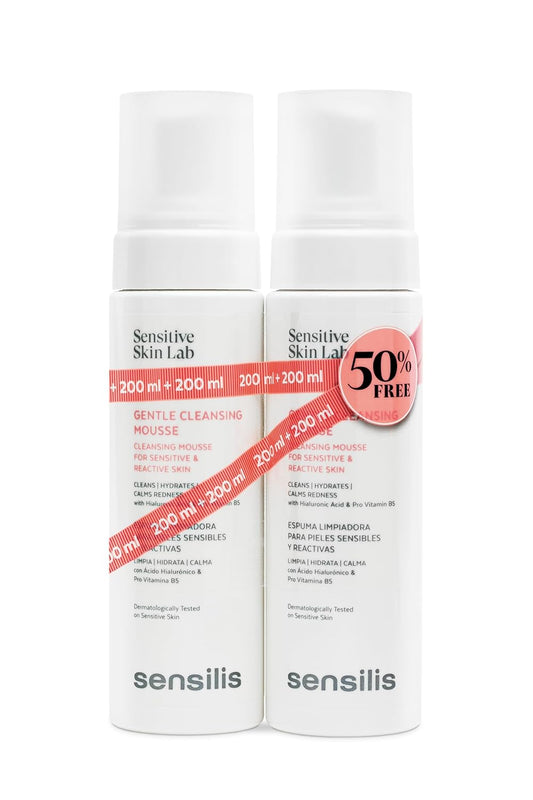 Sensilis Gentle Mousse Limpiadora 200 ml Duplo