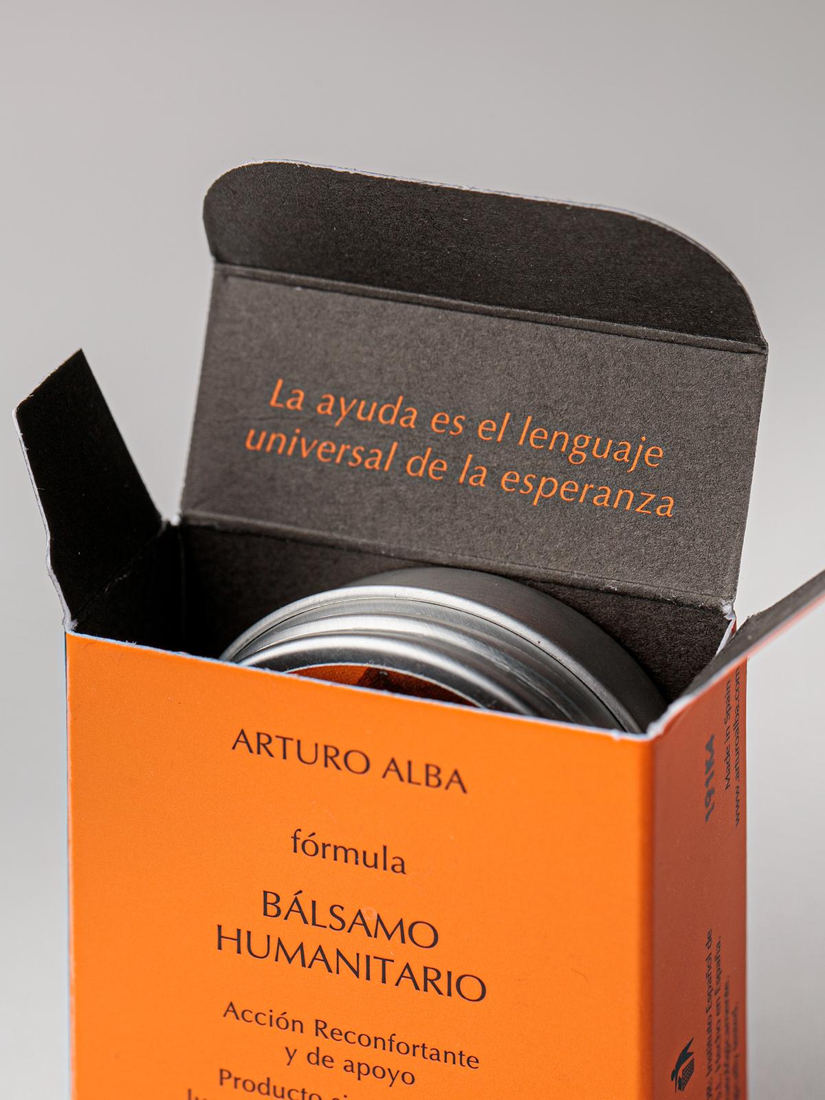 Arturo Alba bálsamo humanitario