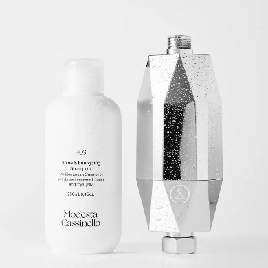 H03 Champú Brillo y Vitalidad & Filtro de Ducha ShowerPro Diamond