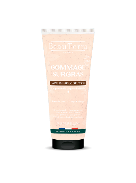 BeauTerra Exfoliante vegetal 2 en 1  COCO