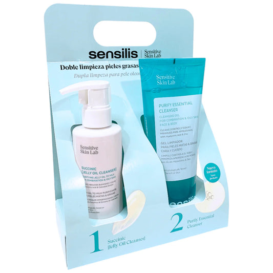 Sensilis Pack Doble Limpieza para Piel Grasa con Imperfecciones